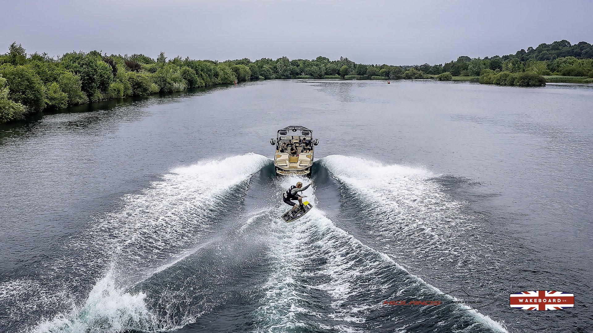 Rider at the 2025 Midlands Nautique Wake Open