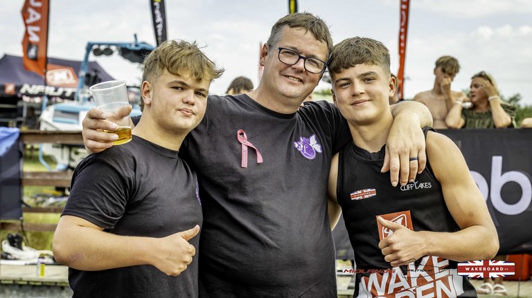 Rider at the 2025 Midlands Nautique Wake Open - Photo Mantis Pro Media