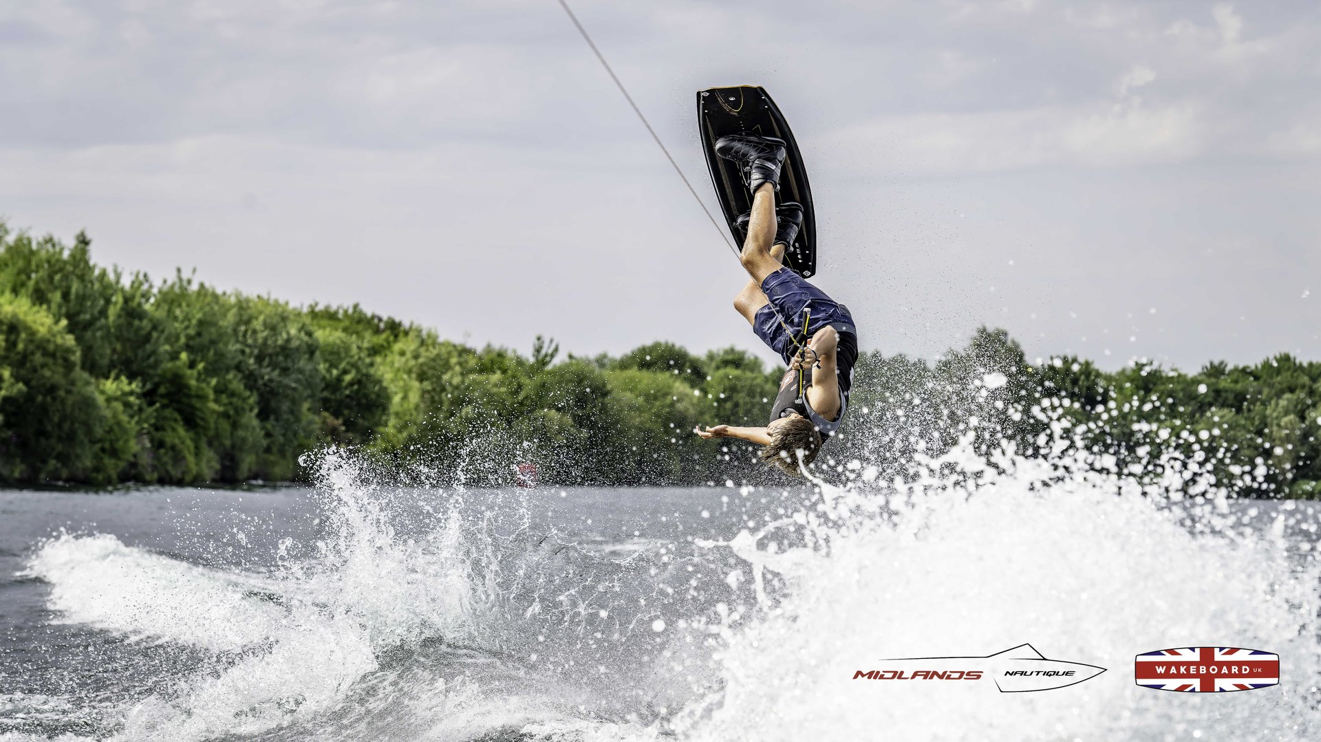 Rider at the 2025 Midlands Nautique Wake Open