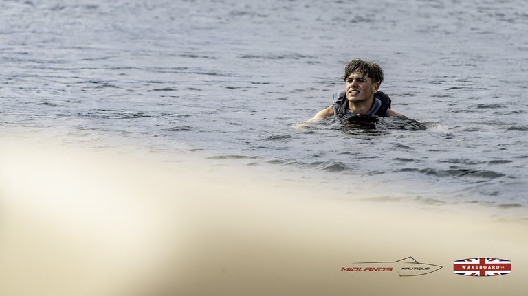 Rider at the 2025 Midlands Nautique Wake Open - Photo Mantis Pro Media