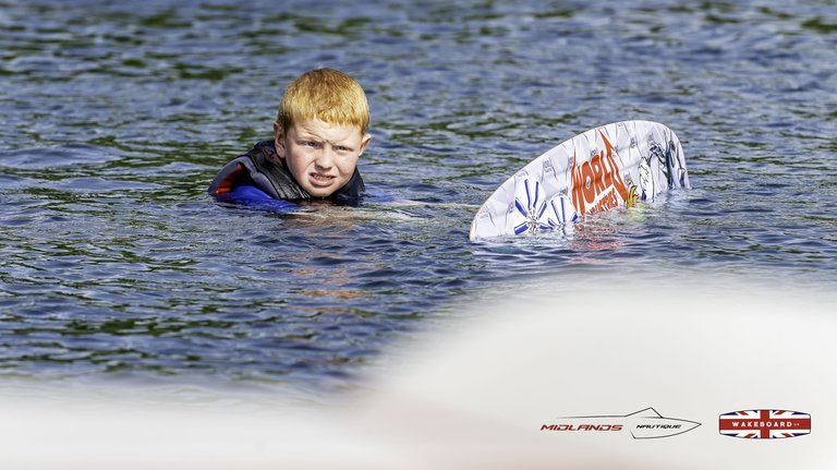 Rider at the 2025 Midlands Nautique Wake Open - Photo Mantis Pro Media