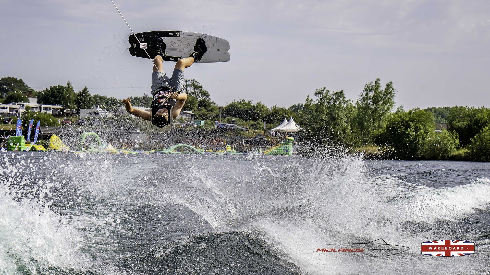 Rider at the 2025 Midlands Nautique Wake Open