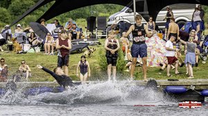 Rider at the 2025 Midlands Nautique Wake Open - Photo Mantis Pro Media