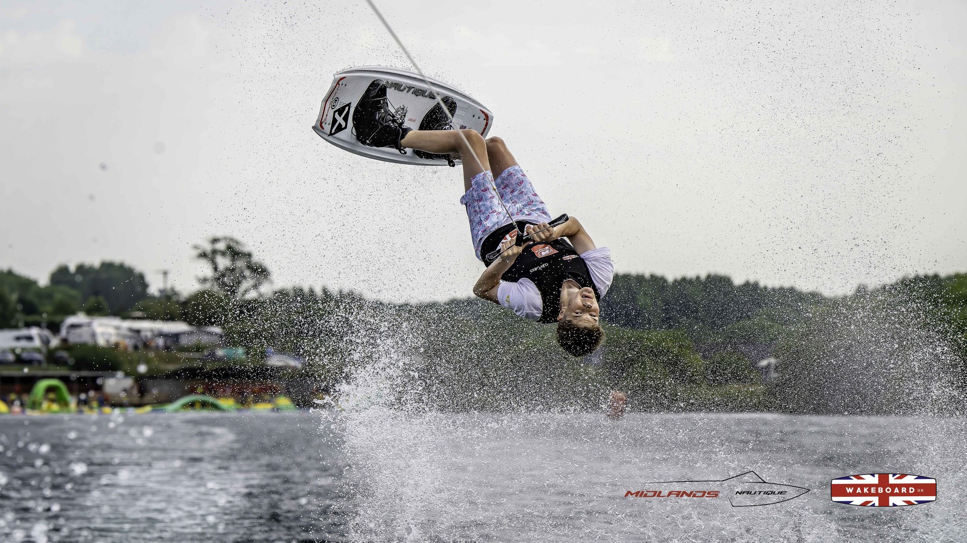 Rider at the 2025 Midlands Nautique Wake Open