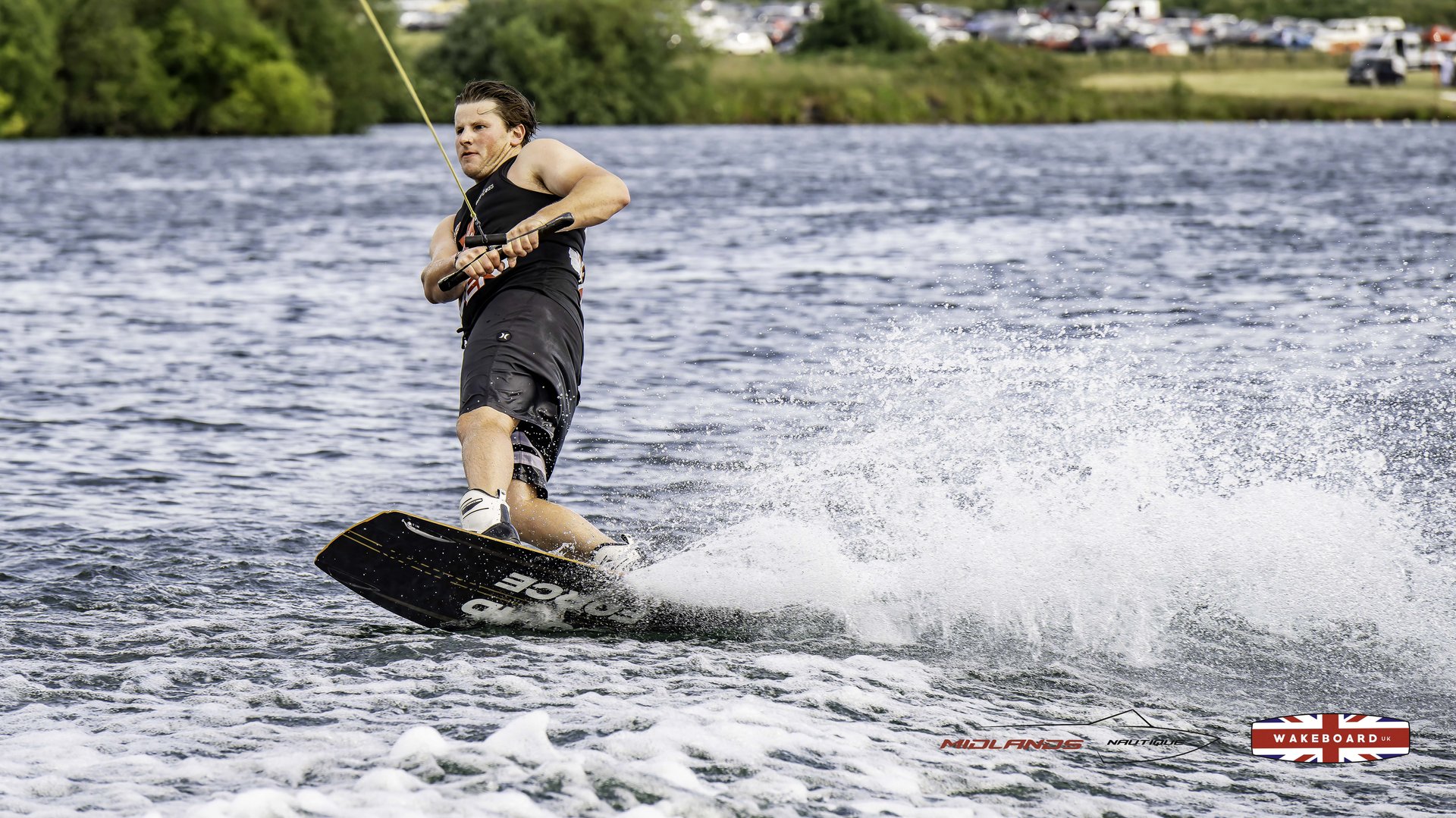 Rider at the 2025 Midlands Nautique Wake Open