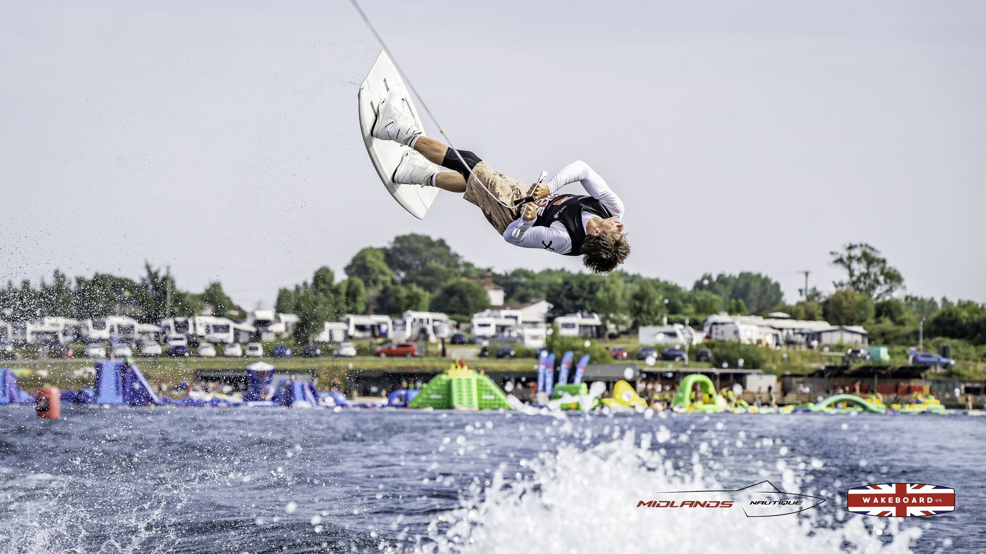 Rider at the 2025 Midlands Nautique Wake Open