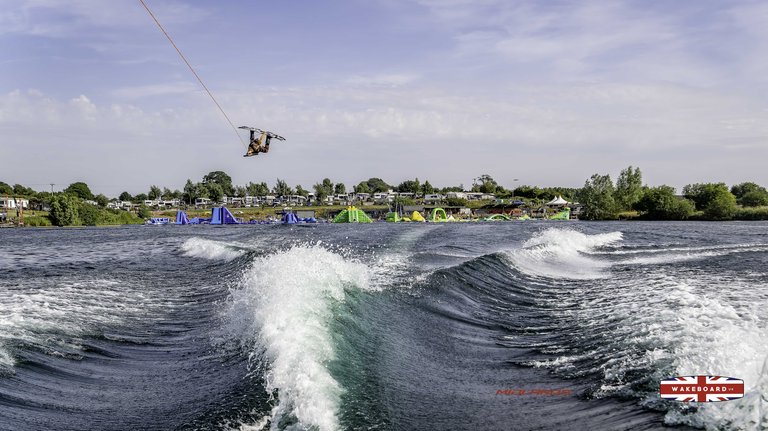Rider at the 2025 Midlands Nautique Wake Open - Photo Mantis Pro Media