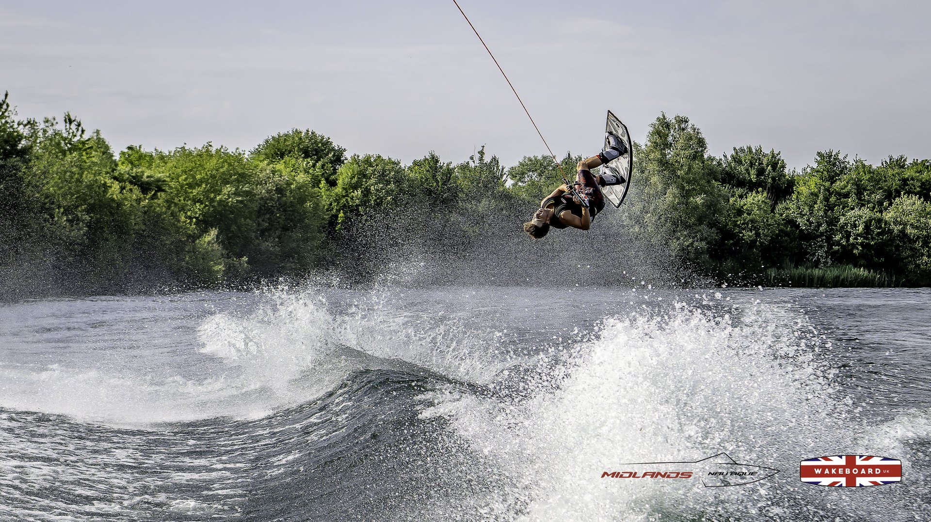 Rider at the 2025 Midlands Nautique Wake Open