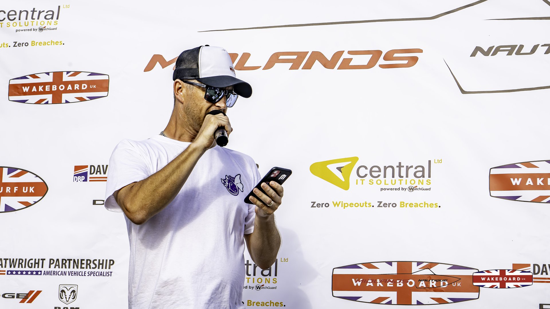 Rider at the 2025 Midlands Nautique Wake Open