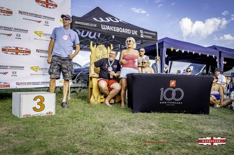 Rider at the 2025 Midlands Nautique Wake Open - Photo Mantis Pro Media