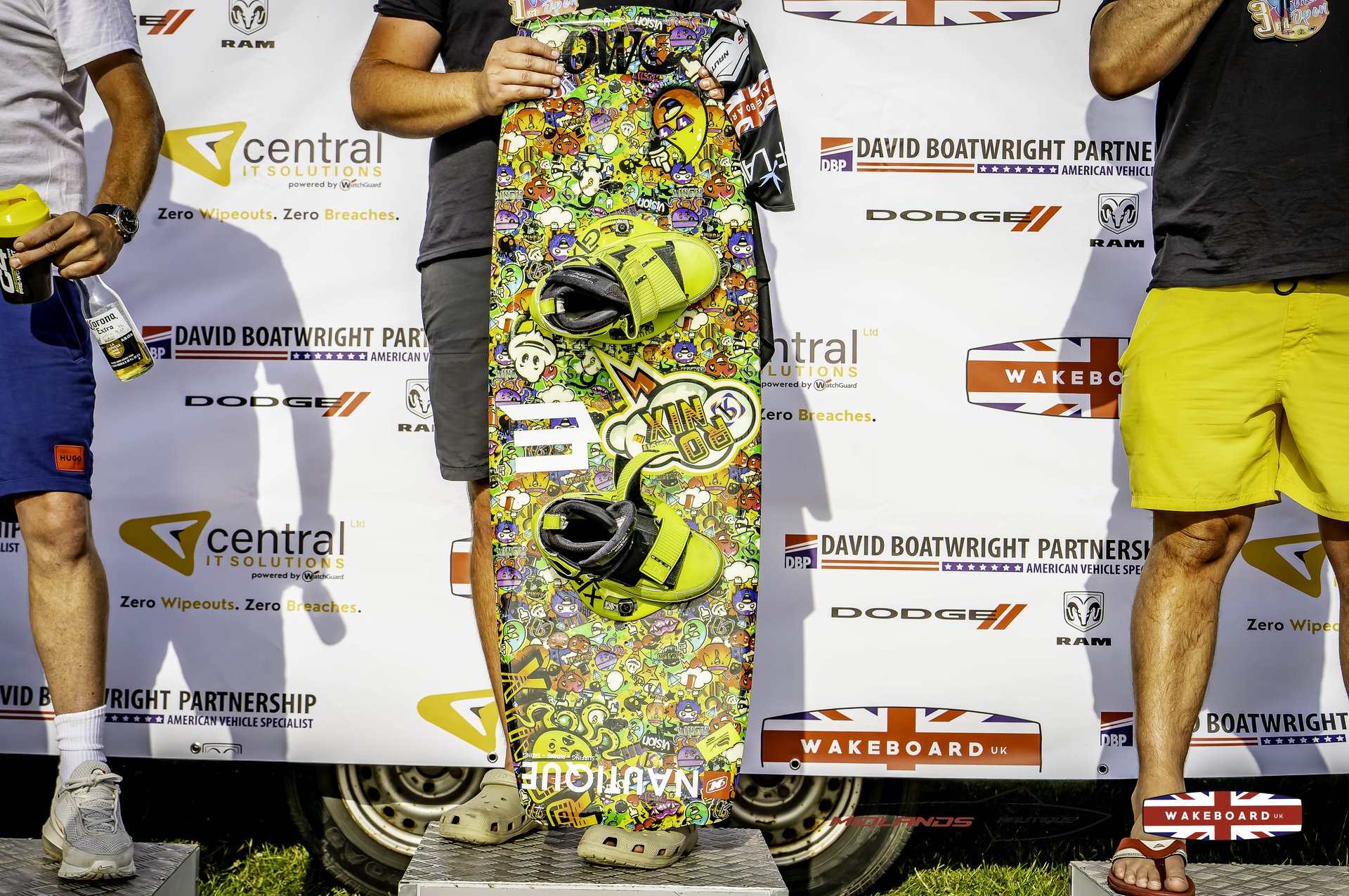 Rider at the 2025 Midlands Nautique Wake Open