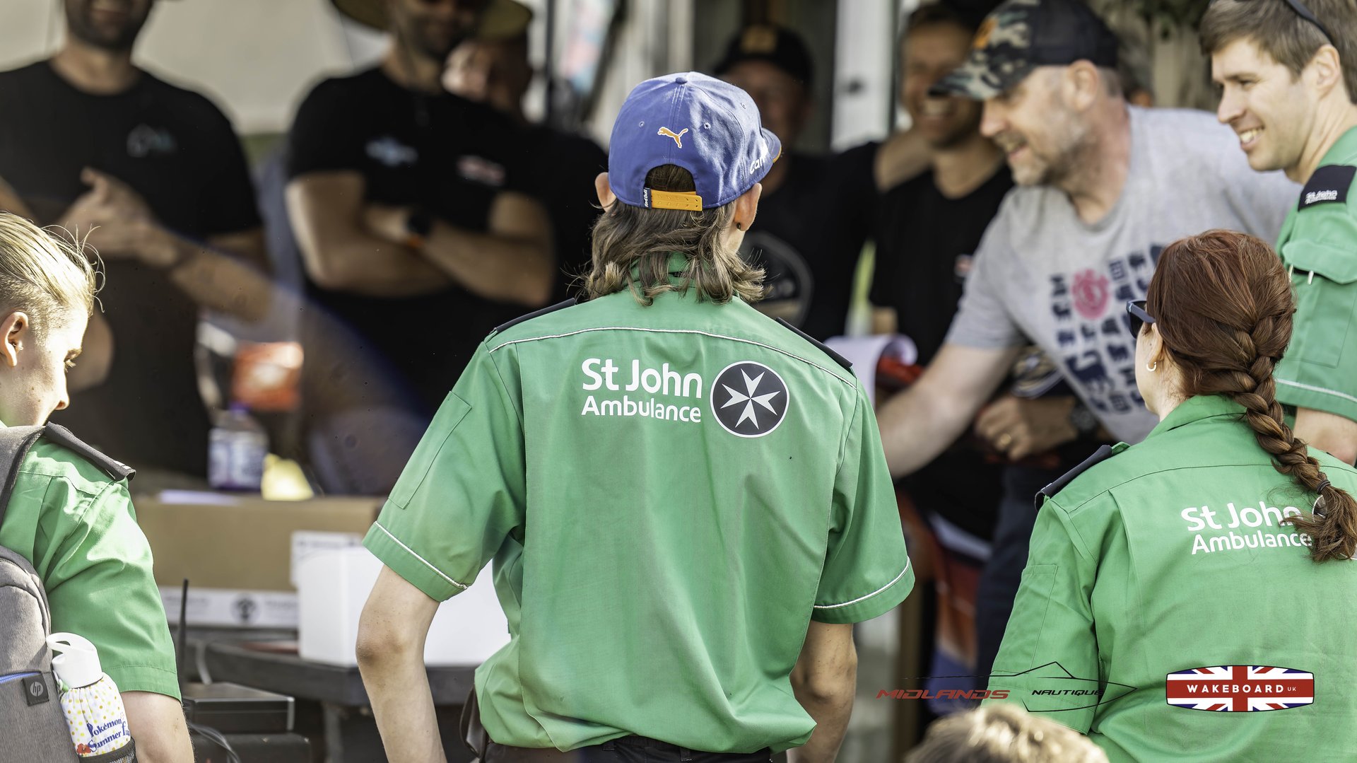 Rider at the 2025 Midlands Nautique Wake Open