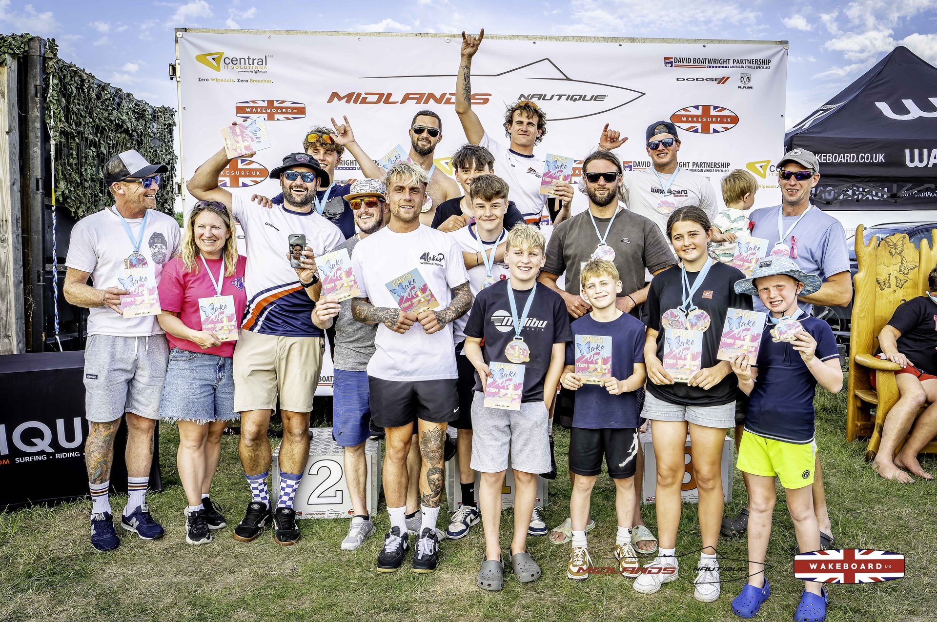 Rider at the 2025 Midlands Nautique Wake Open