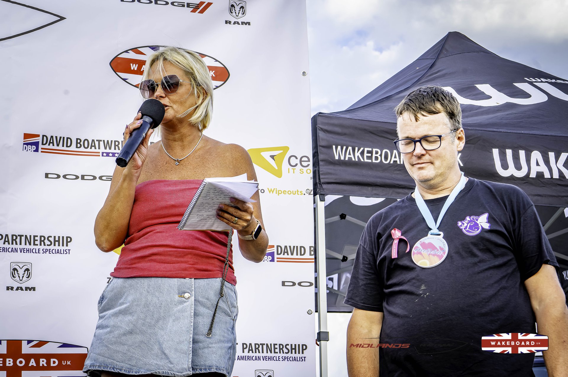 Rider at the 2025 Midlands Nautique Wake Open