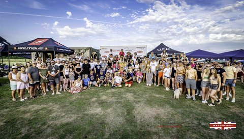 Rider at the 2025 Midlands Nautique Wake Open - Photo Mantis Pro Media