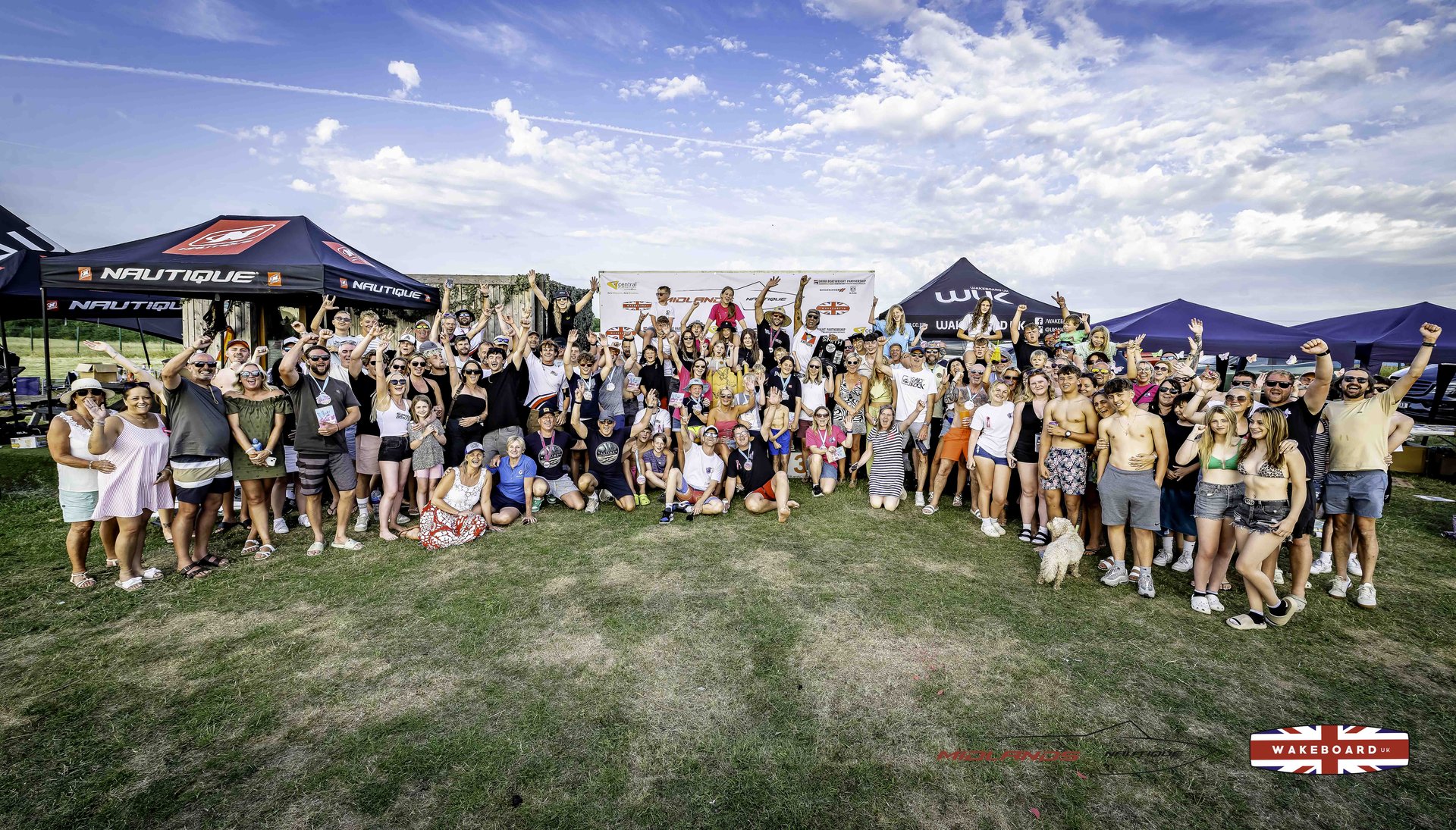 Crowd at the 2025 Midlands Nautique Wake Open