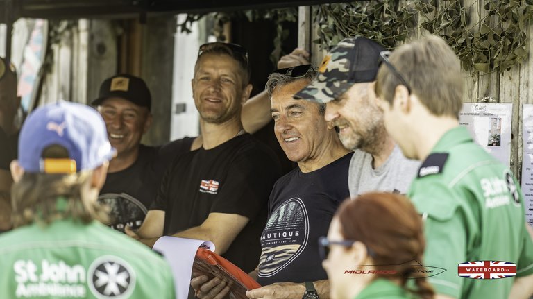 Rider at the 2025 Midlands Nautique Wake Open - Photo Mantis Pro Media