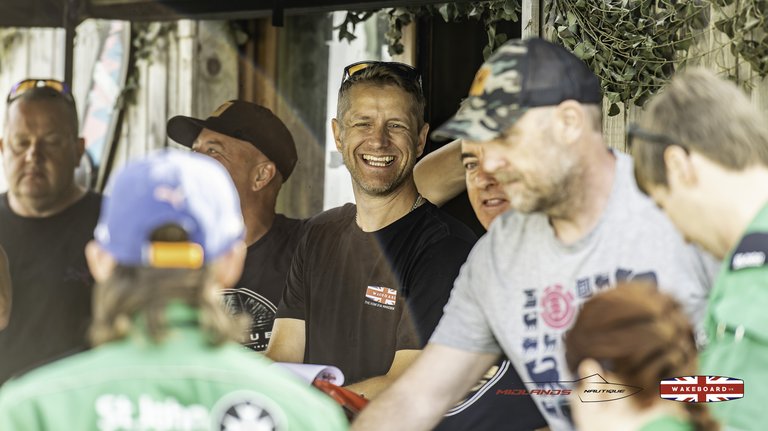 Rider at the 2025 Midlands Nautique Wake Open