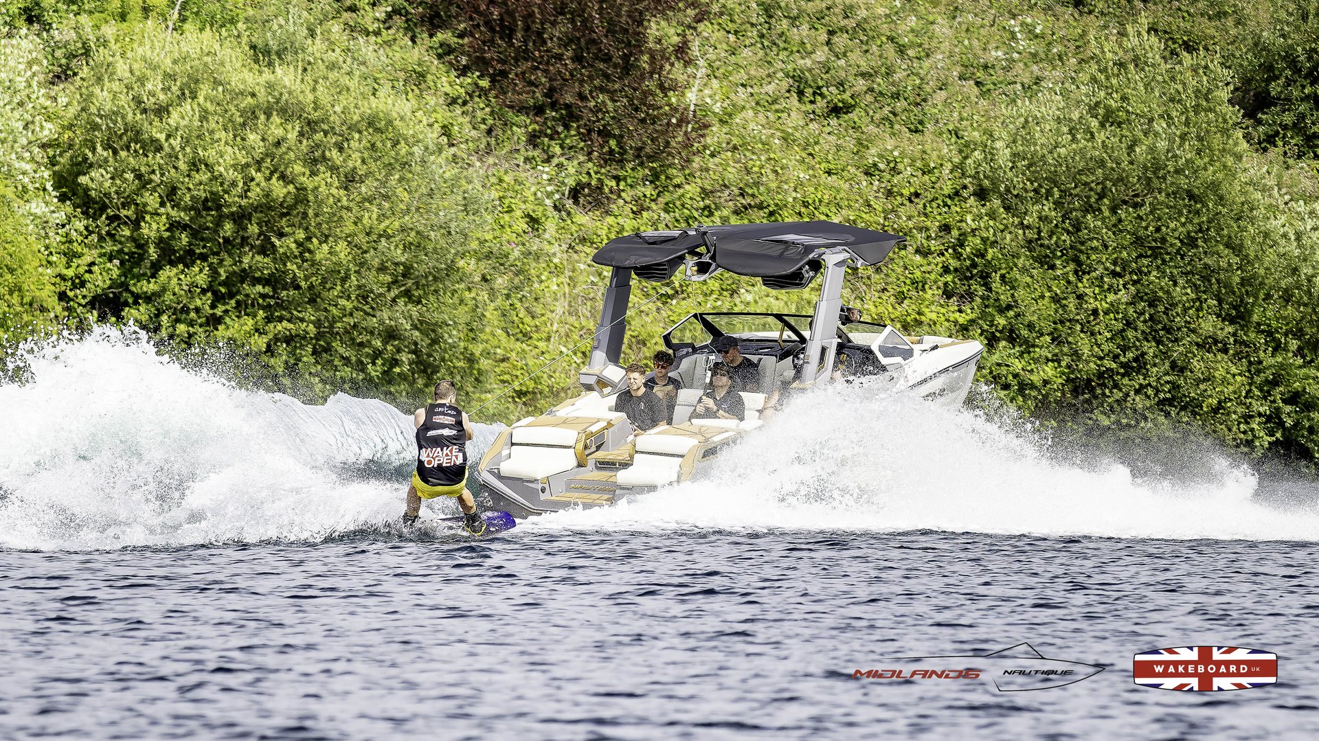 Rider at the 2025 Midlands Nautique Wake Open