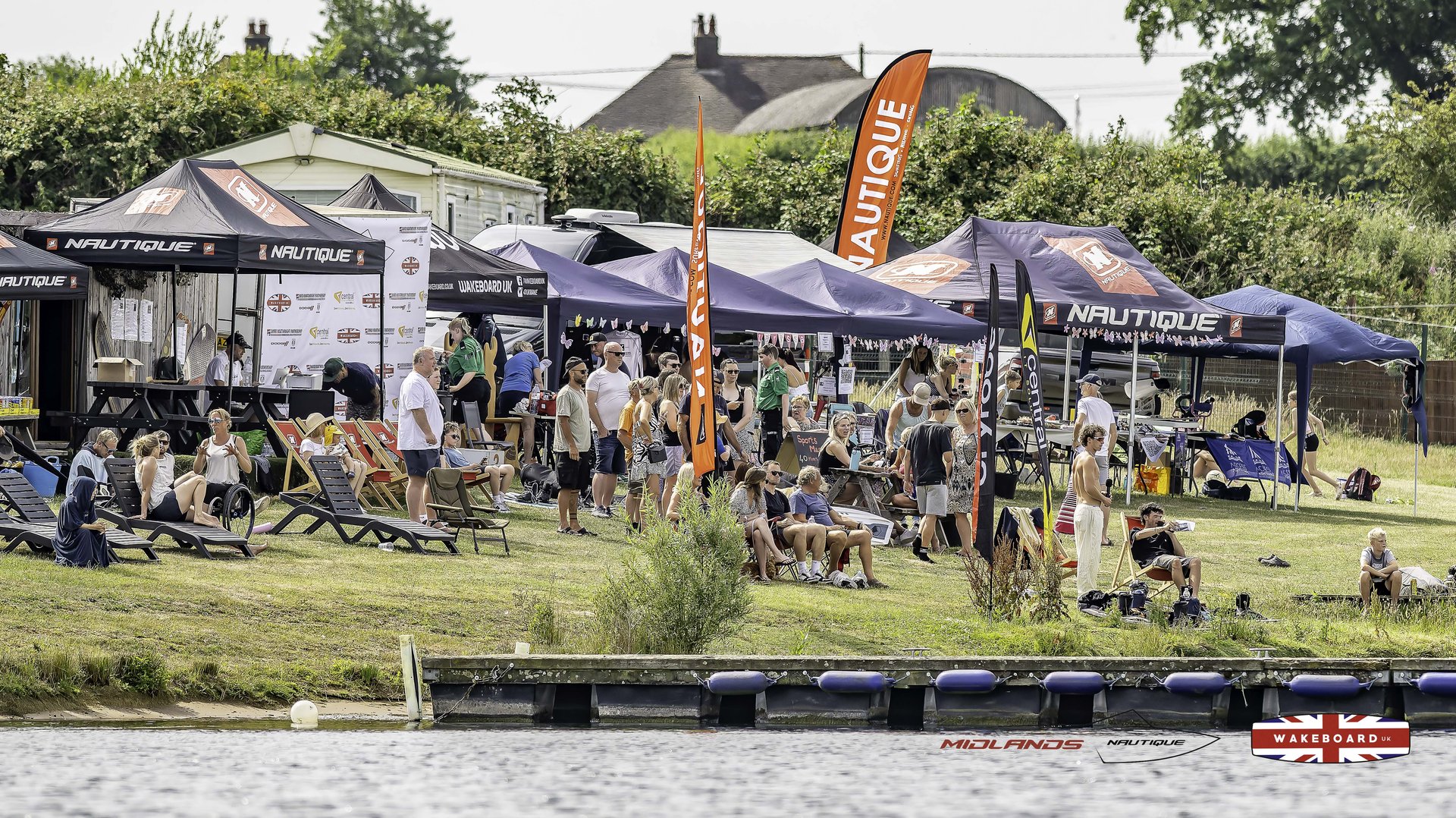 Rider at the 2025 Midlands Nautique Wake Open