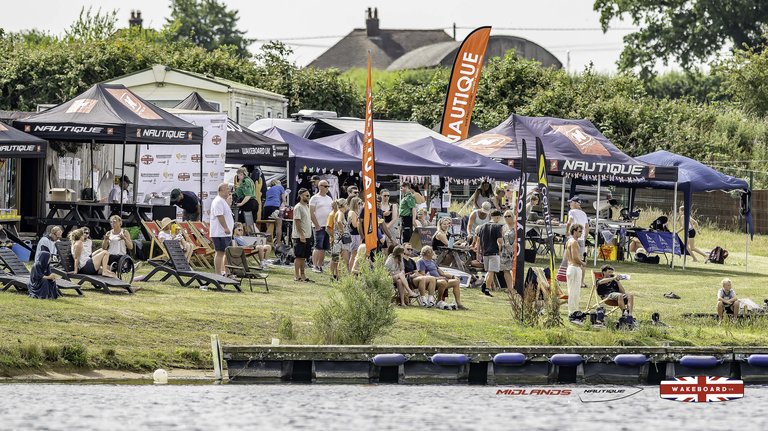 Rider at the 2025 Midlands Nautique Wake Open - Photo Mantis Pro Media