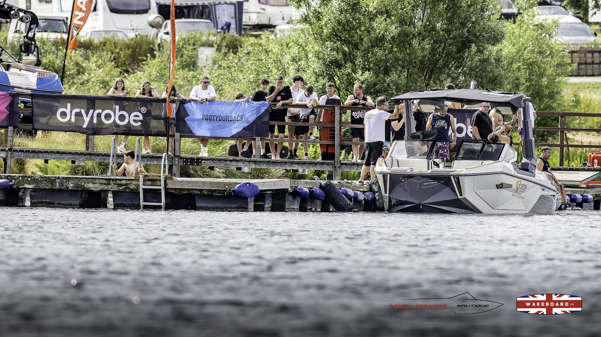 Rider at the 2025 Midlands Nautique Wake Open