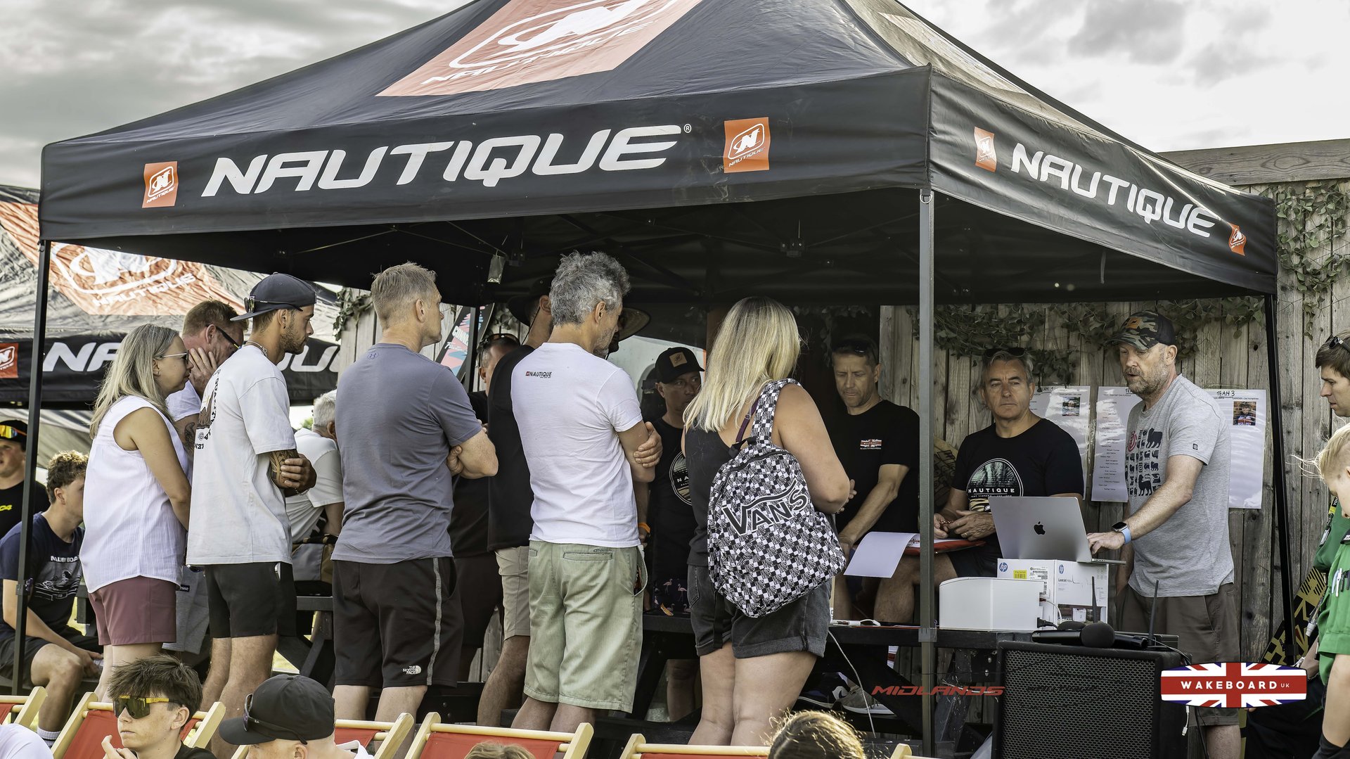 Rider at the 2025 Midlands Nautique Wake Open