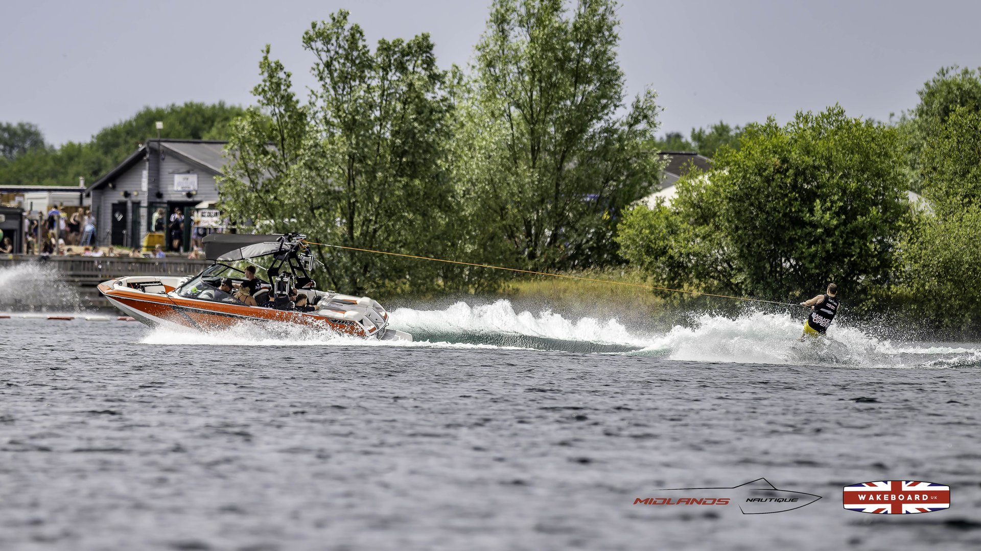 Rider at the 2025 Midlands Nautique Wake Open