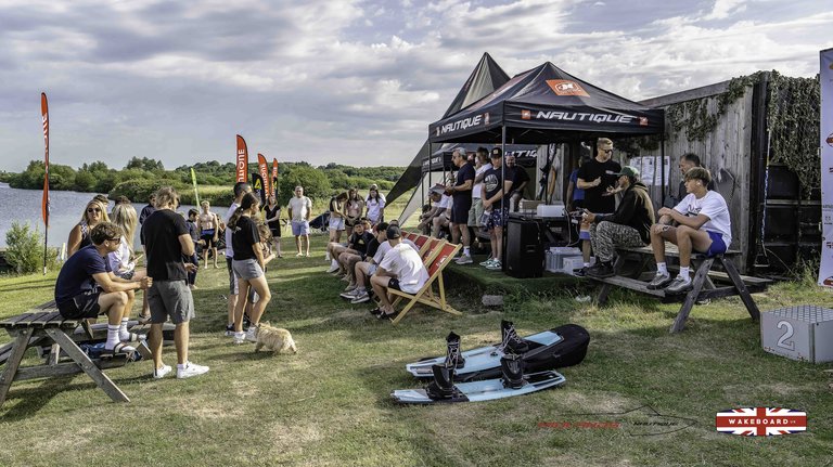 Rider at the 2025 Midlands Nautique Wake Open - Photo Mantis Pro Media