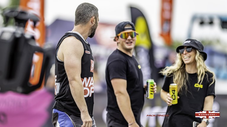 Rider at the 2025 Midlands Nautique Wake Open - Photo Mantis Pro Media