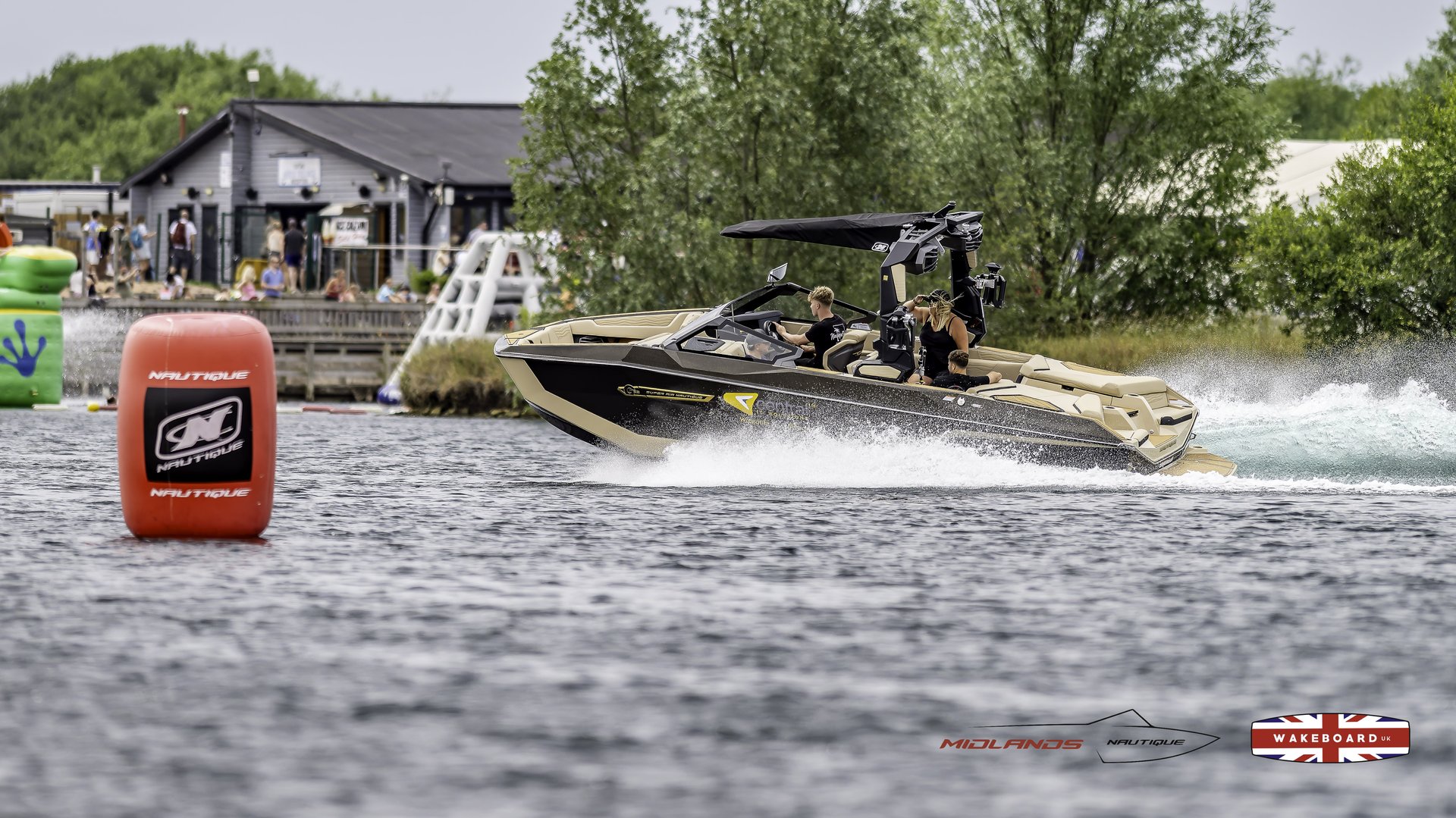 Rider at the 2025 Midlands Nautique Wake Open