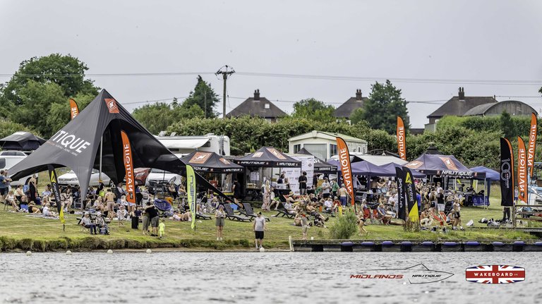 Rider at the 2025 Midlands Nautique Wake Open - Photo Mantis Pro Media