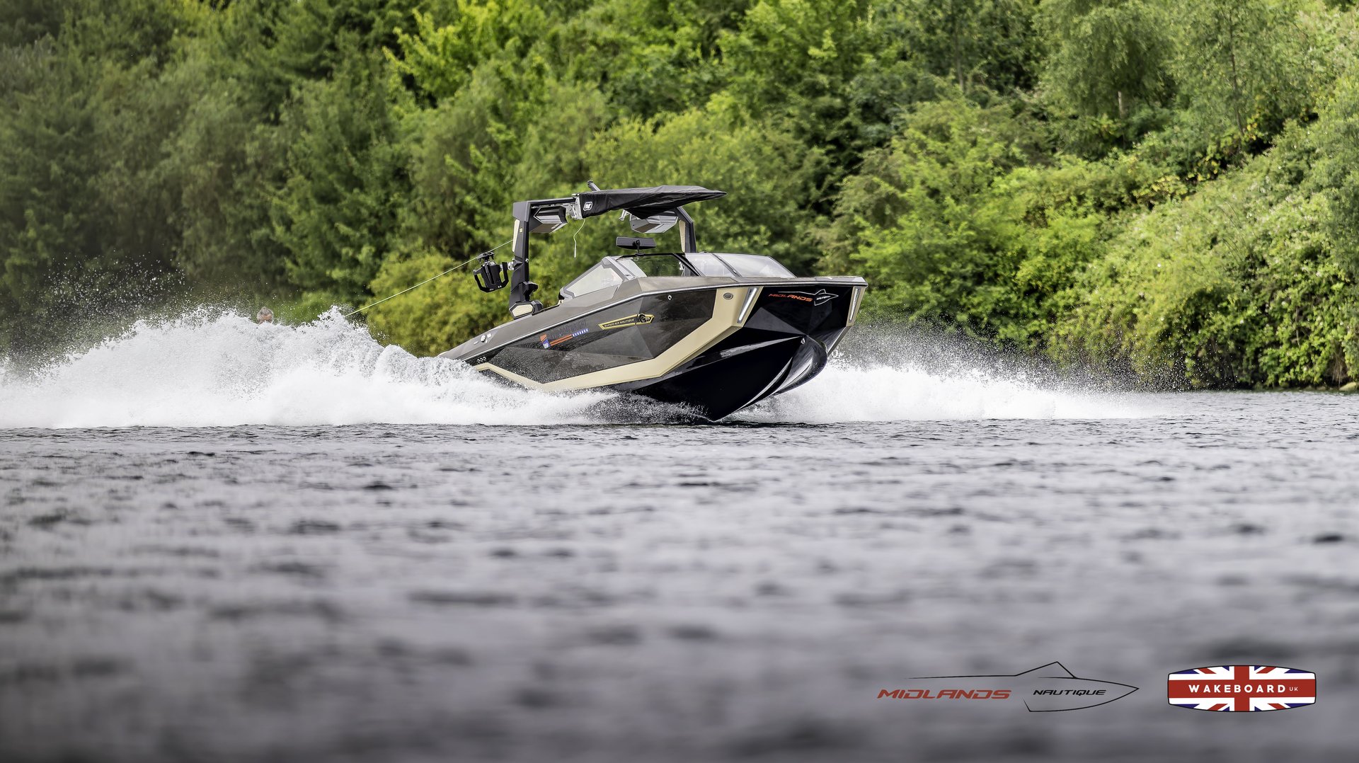 Rider at the 2025 Midlands Nautique Wake Open