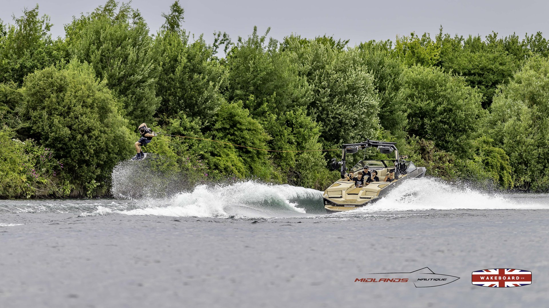 Rider at the 2025 Midlands Nautique Wake Open