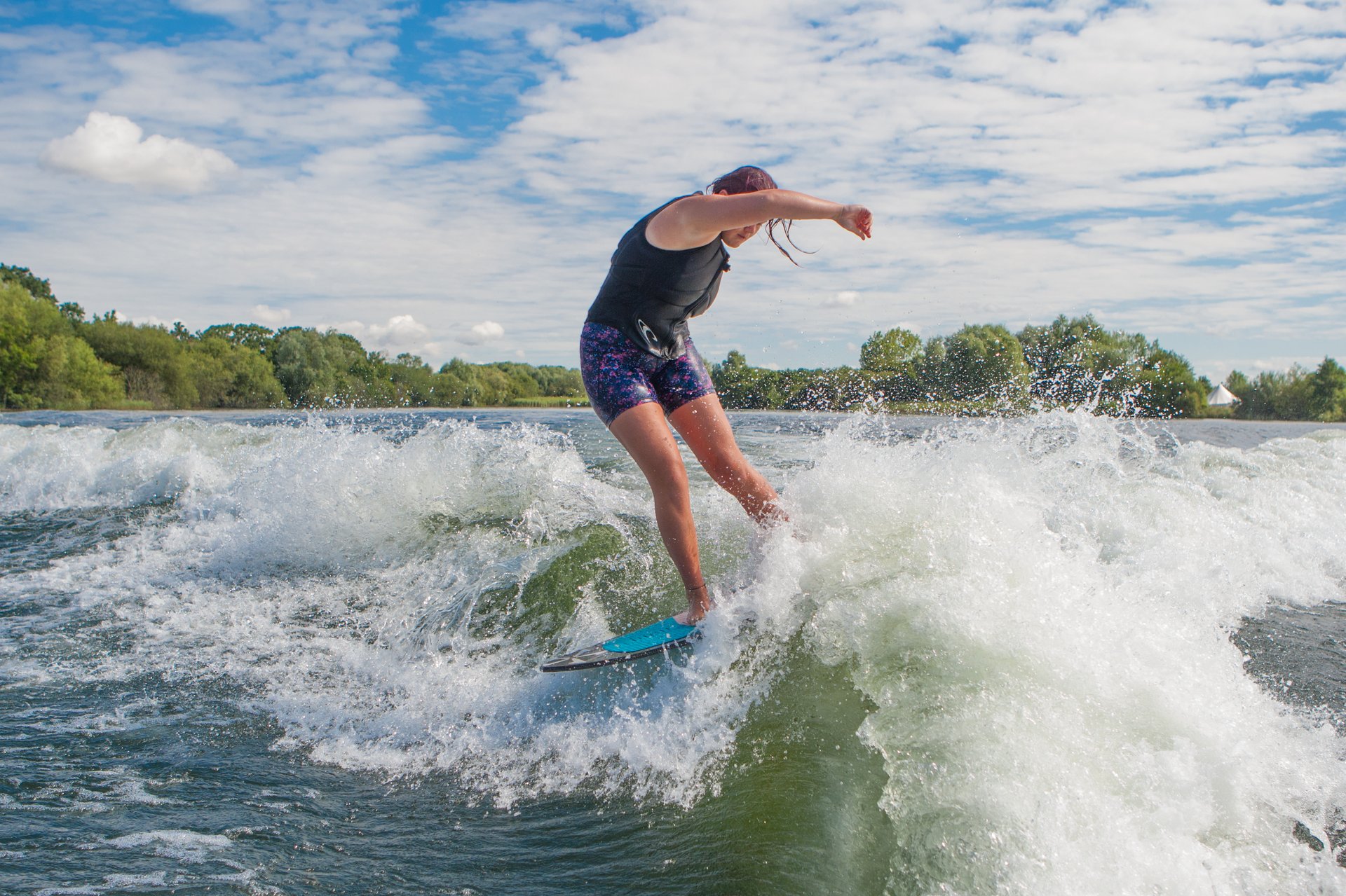 Isabella Williams at the 2023 Malibu Boats UK Wakesurf Nationals