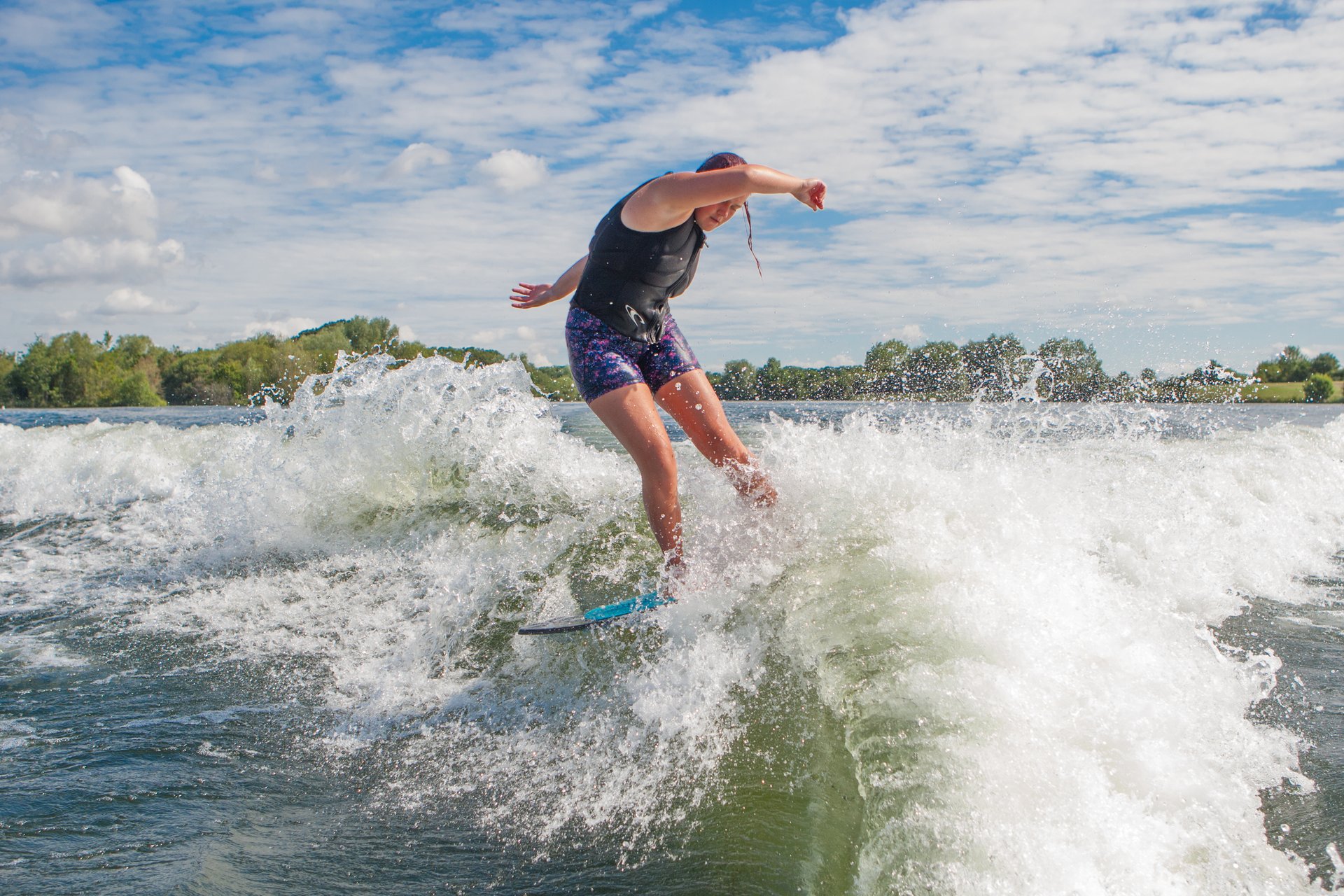 Isabella Williams at the 2023 Malibu Boats UK Wakesurf Nationals