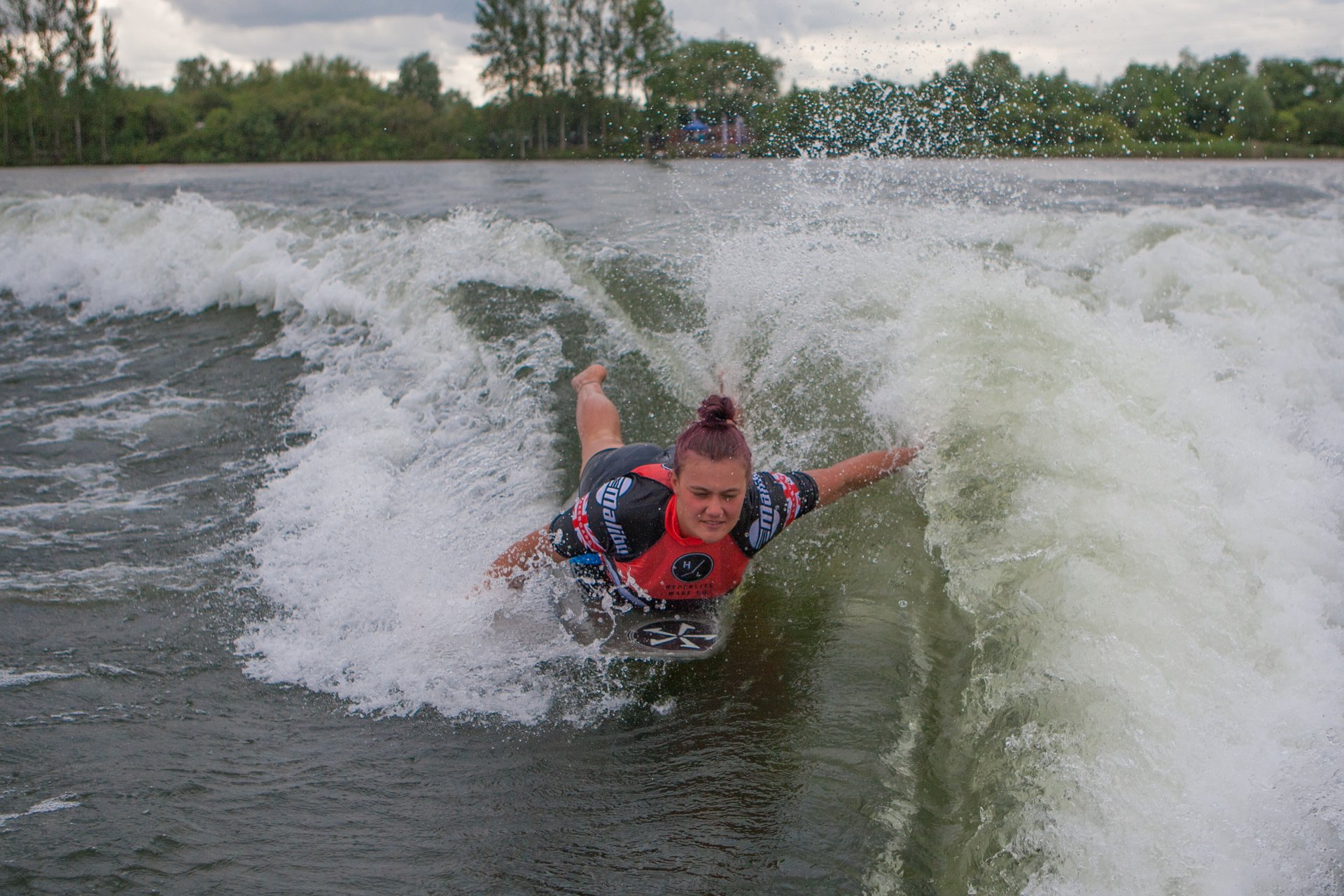 Isabella Williams at the 2023 Malibu Boats UK Wakesurf Nationals