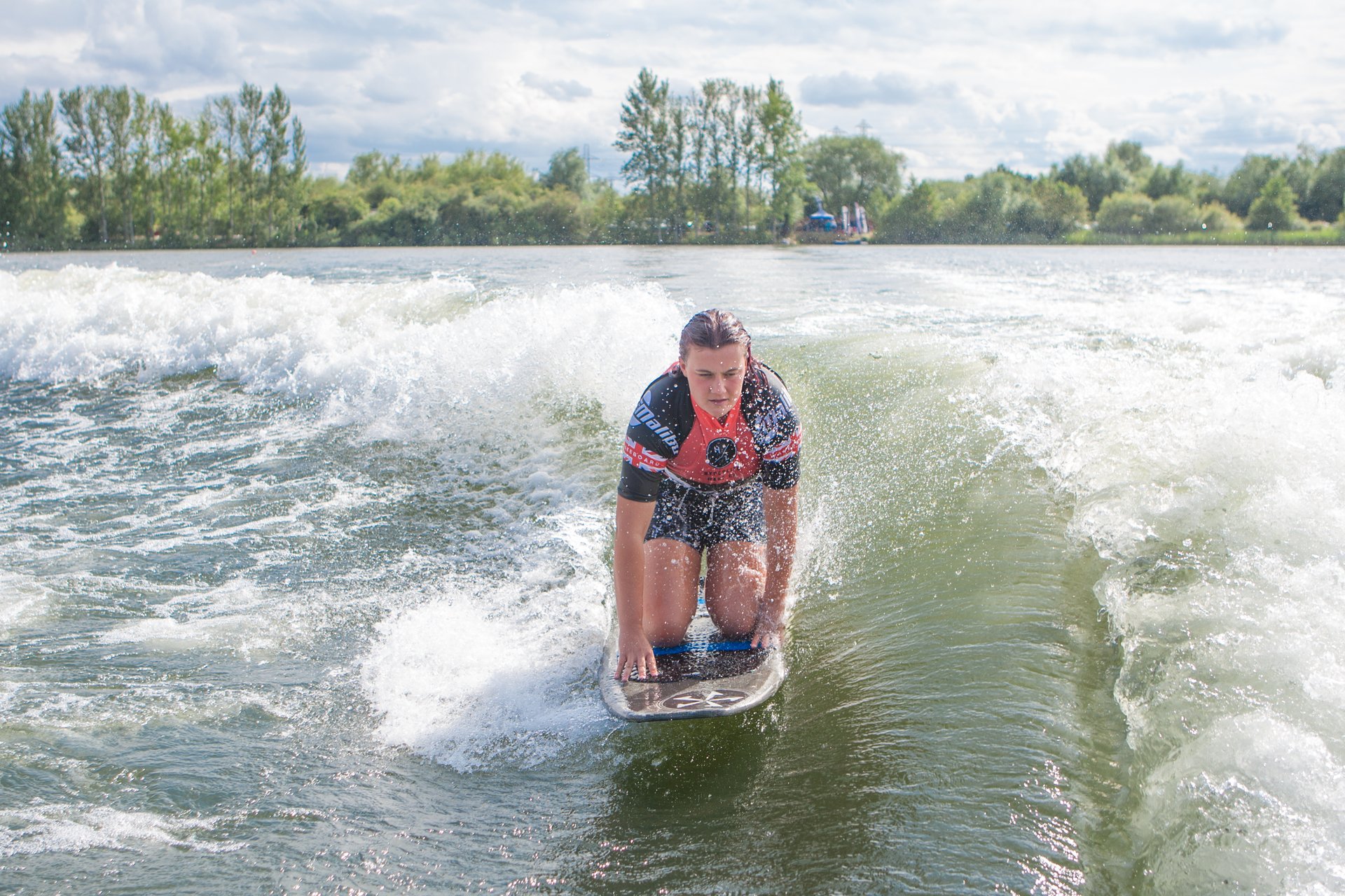 Isabella Williams at the 2023 Malibu Boats UK Wakesurf Nationals