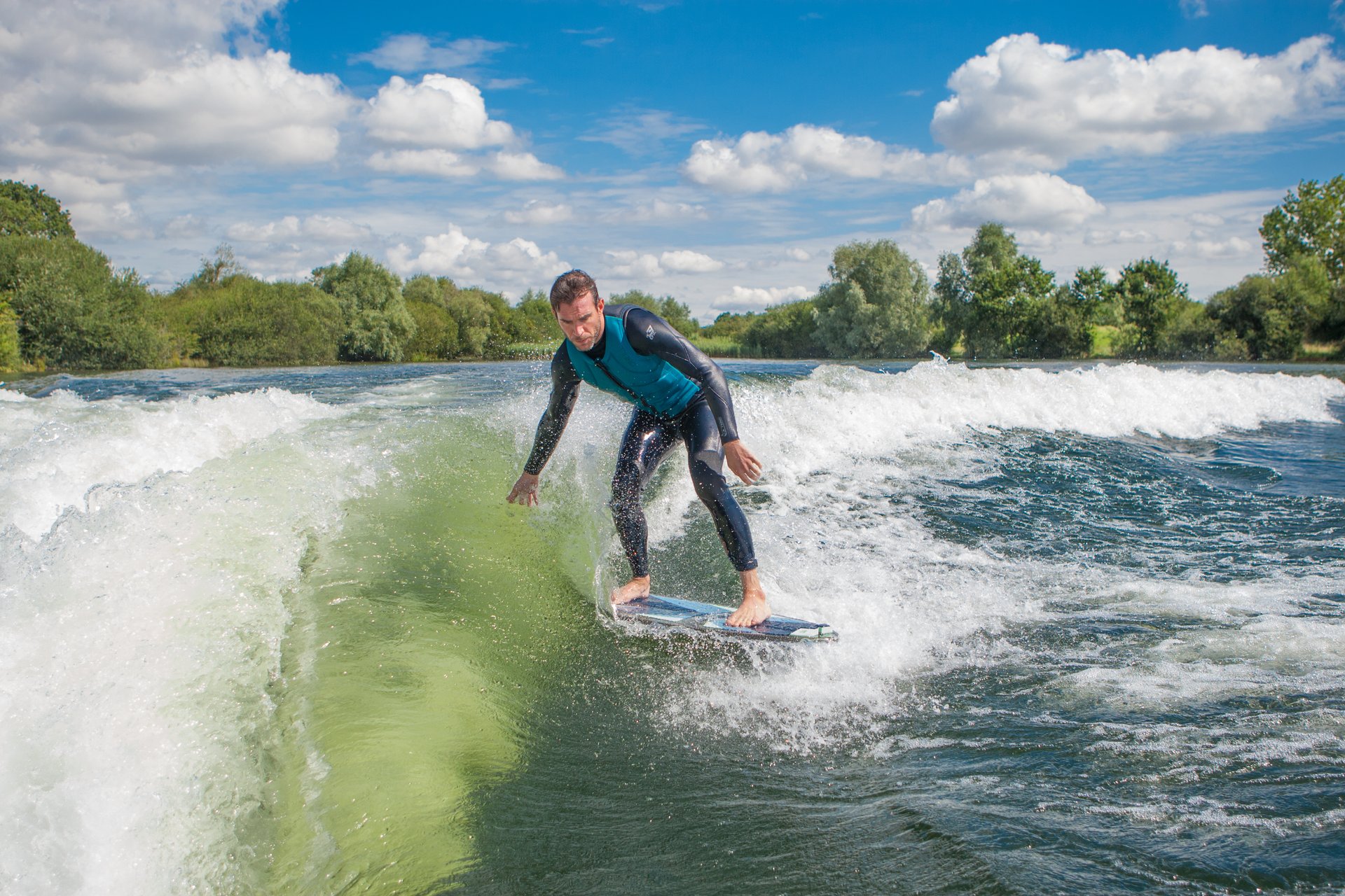 Miles at the 2023 Malibu Boats UK Wakesurf Nationals