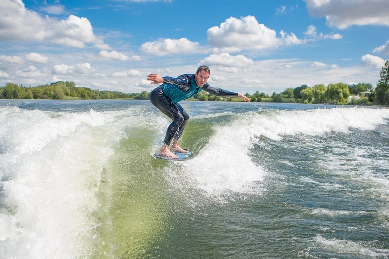 Miles at the 2023 Malibu Boats UK Wakesurf Nationals - Photo Mark Osmond Mich Rowley