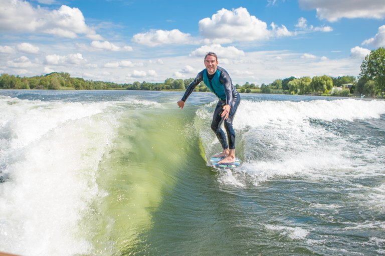 Miles at the 2023 Malibu Boats UK Wakesurf Nationals - Photo Mark Osmond Mich Rowley