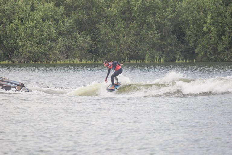Miles at the 2023 Malibu Boats UK Wakesurf Nationals - Photo Mark Osmond Mich Rowley