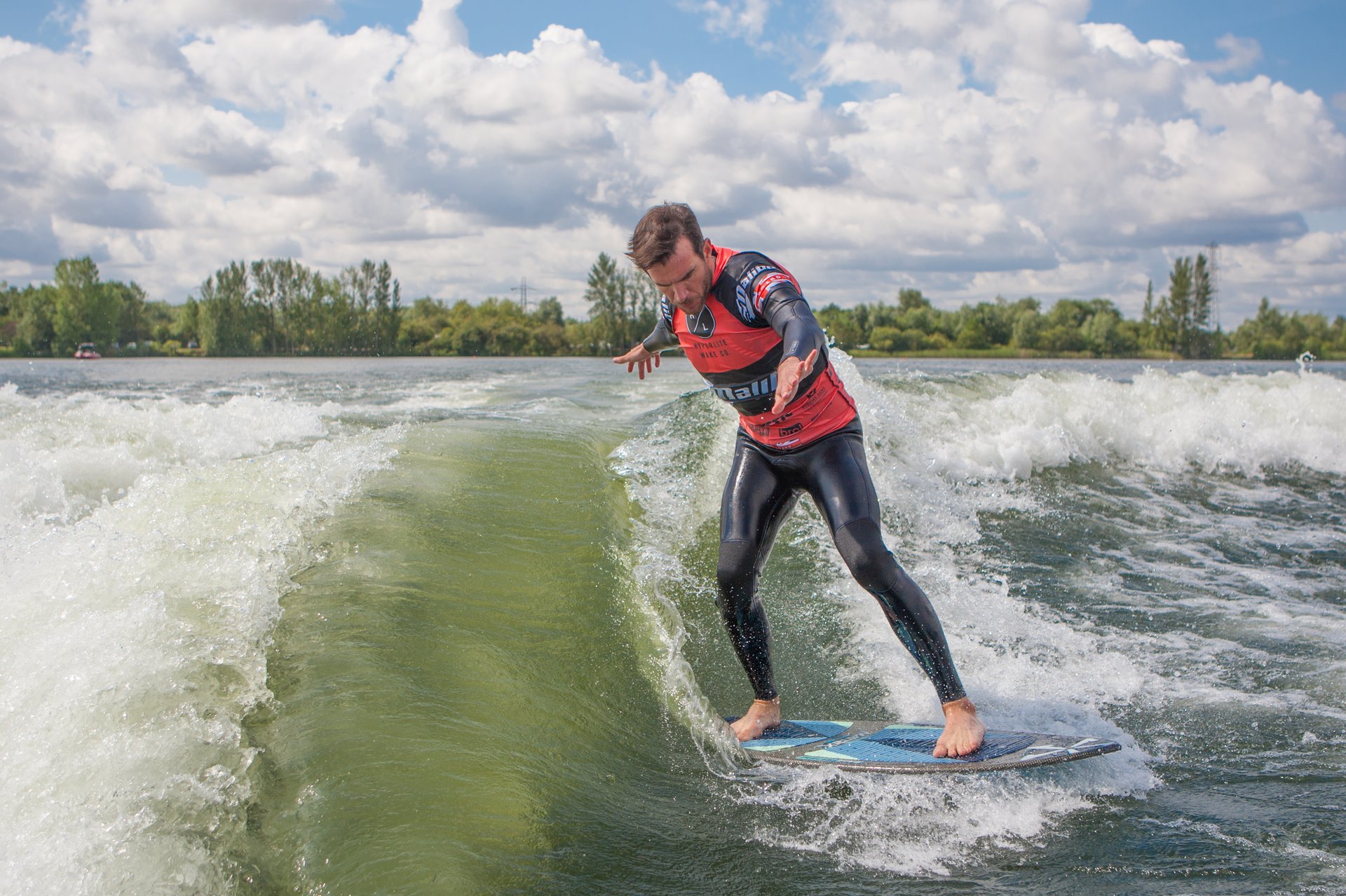 Miles at the 2023 Malibu Boats UK Wakesurf Nationals