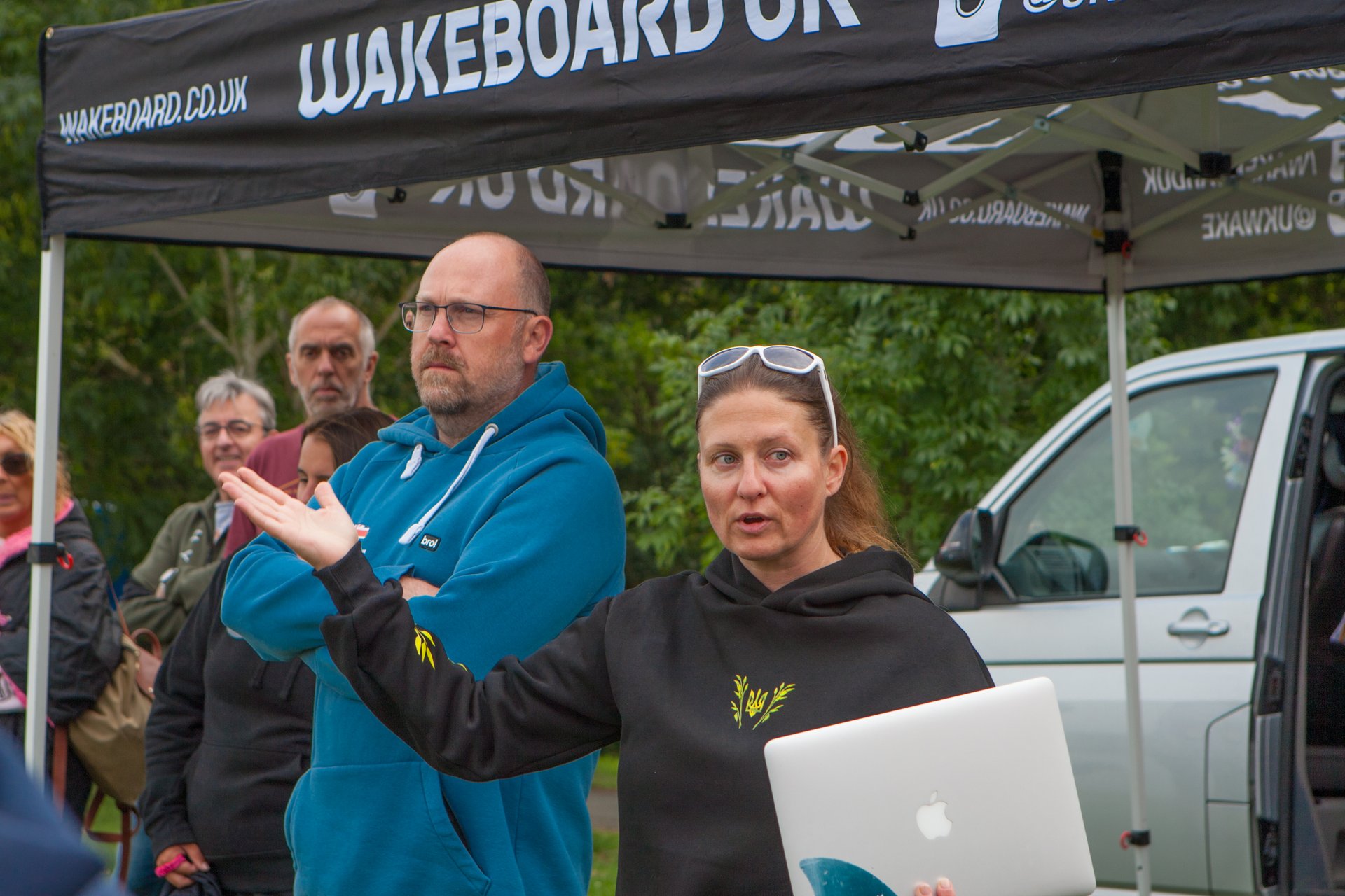 Staff at the 2023 Malibu Boats UK Wakesurf Nationals