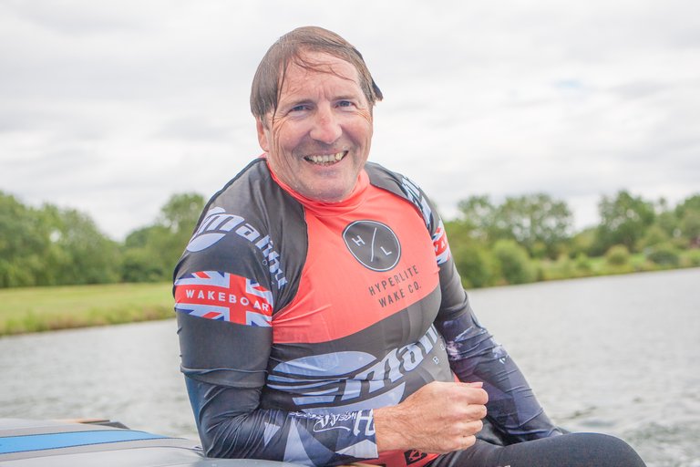 Tom Petersen at the 2023 Malibu Boats UK Wakesurf Nationals