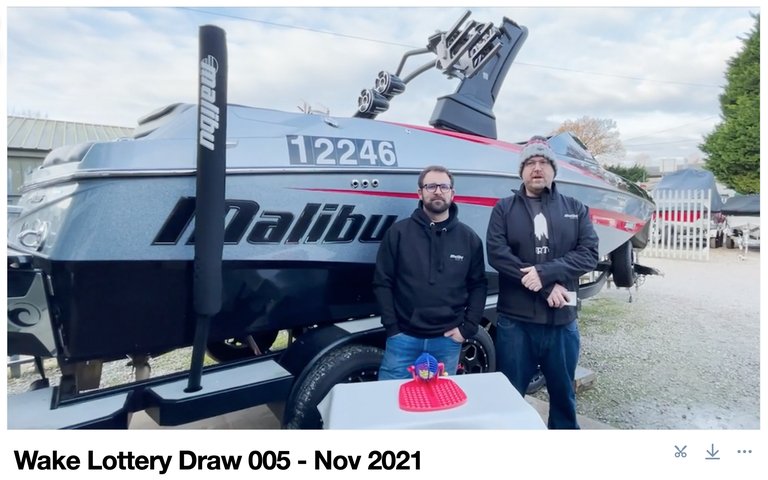 November 2021 Draw of the Wake Lottery