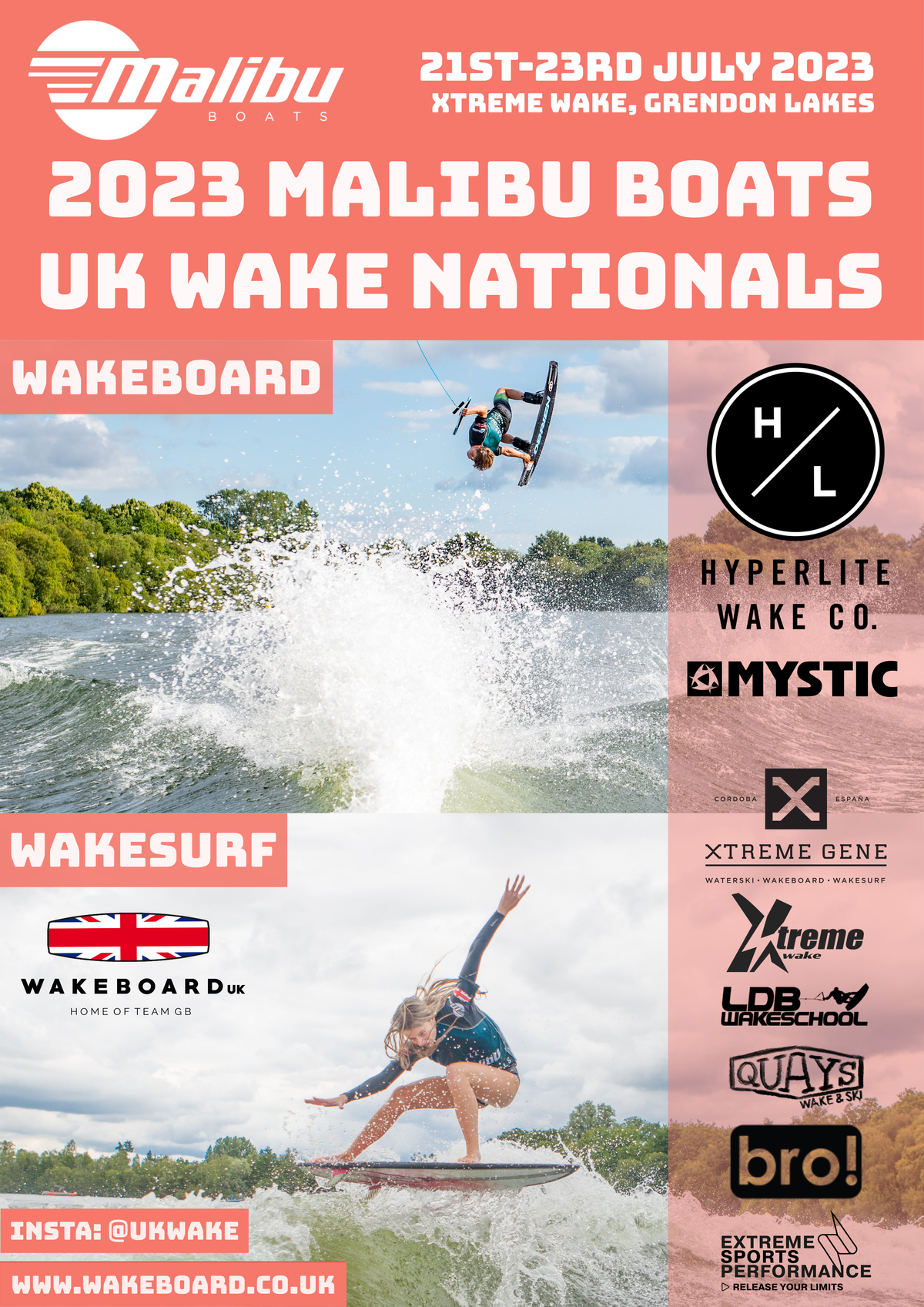 2023 Malibu Boats UK Wake Nationals Dates and Venue Announced