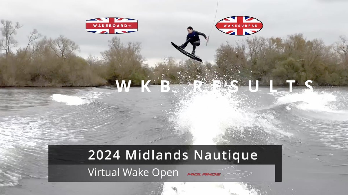 Results for 2024 Midlands Nautique Virtual Wake Open Published