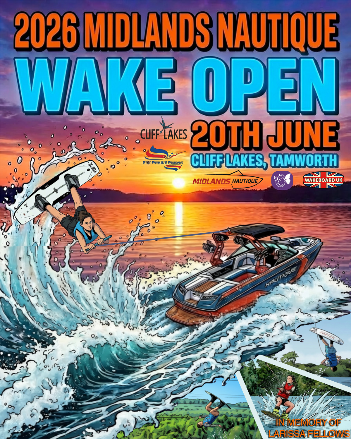 2026 Midlands Nautique Wake Open - Registration Open