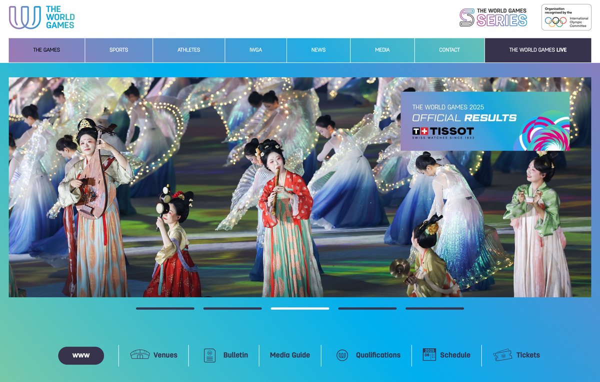 The World Games 2025 - Chengdu, China